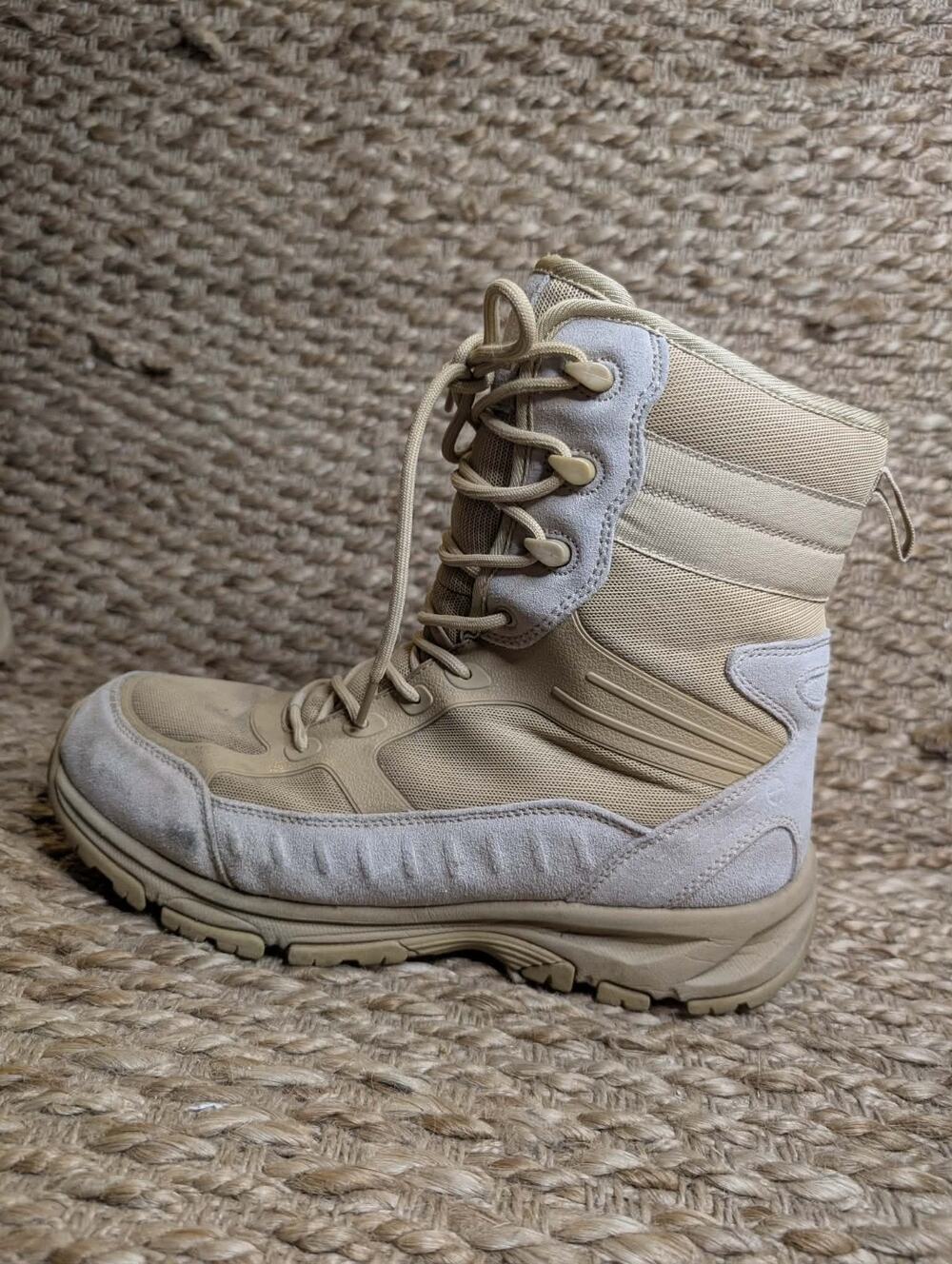 LAPG Terrain Coyote Mid Tactical Military Tan Combat Boots Mens Size 10 R